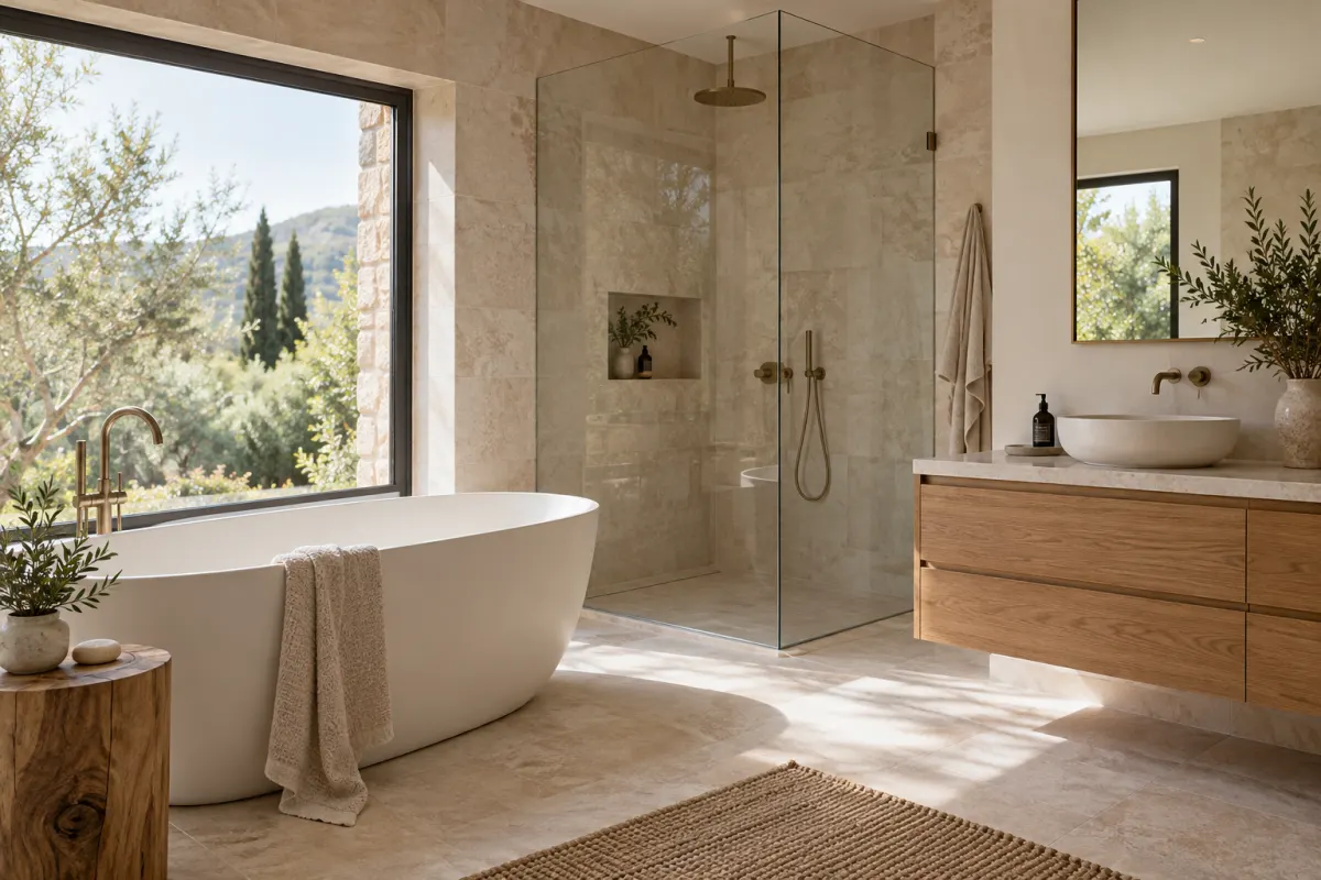 Bathroom interior example