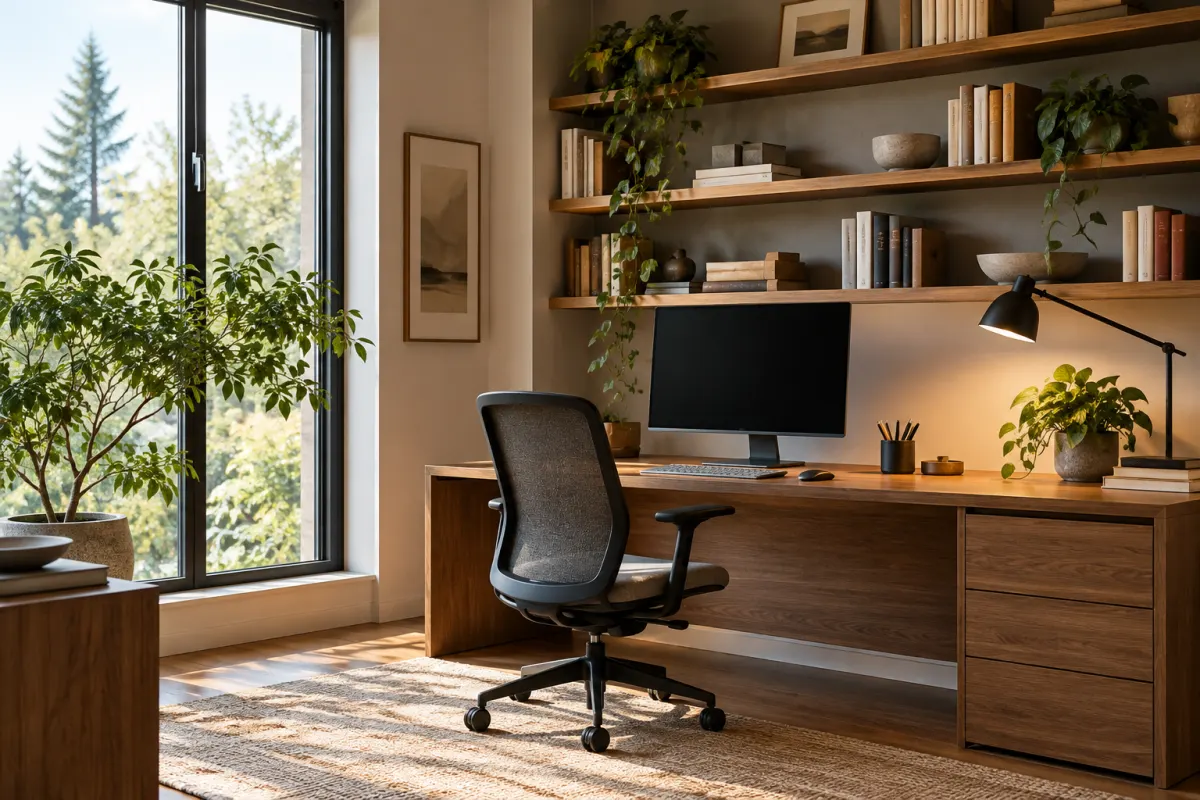 Home office interior example