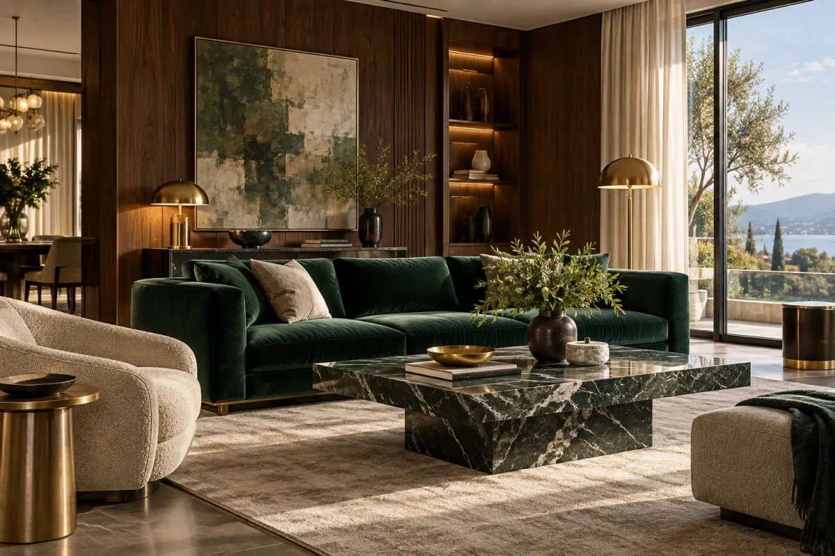 Luxury living room style