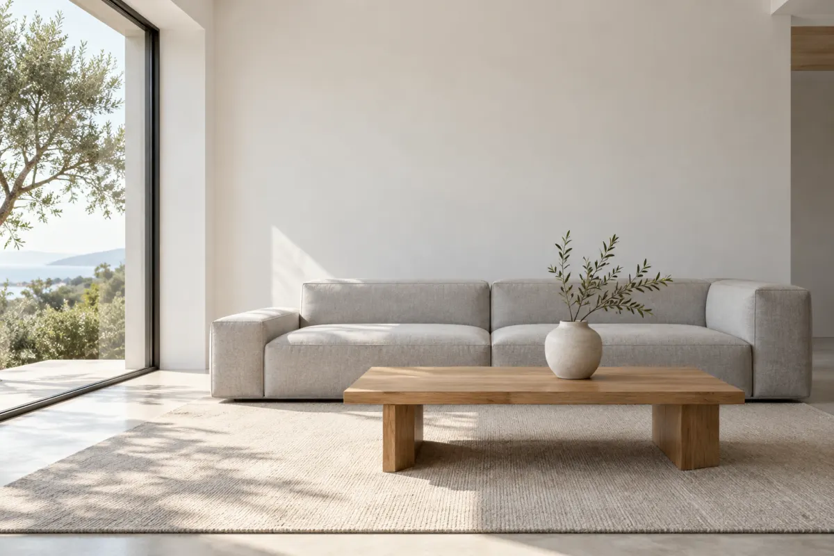 Minimalist living room style