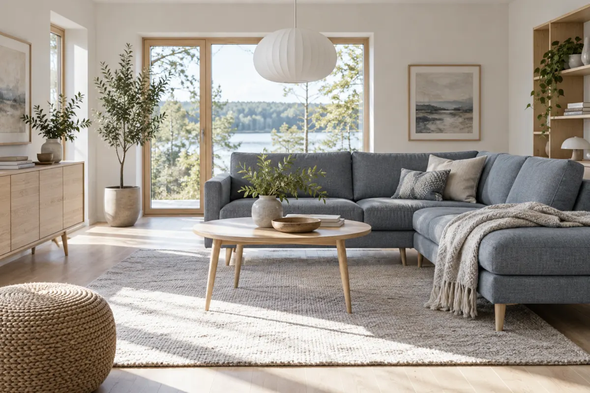 Scandinavian living room style